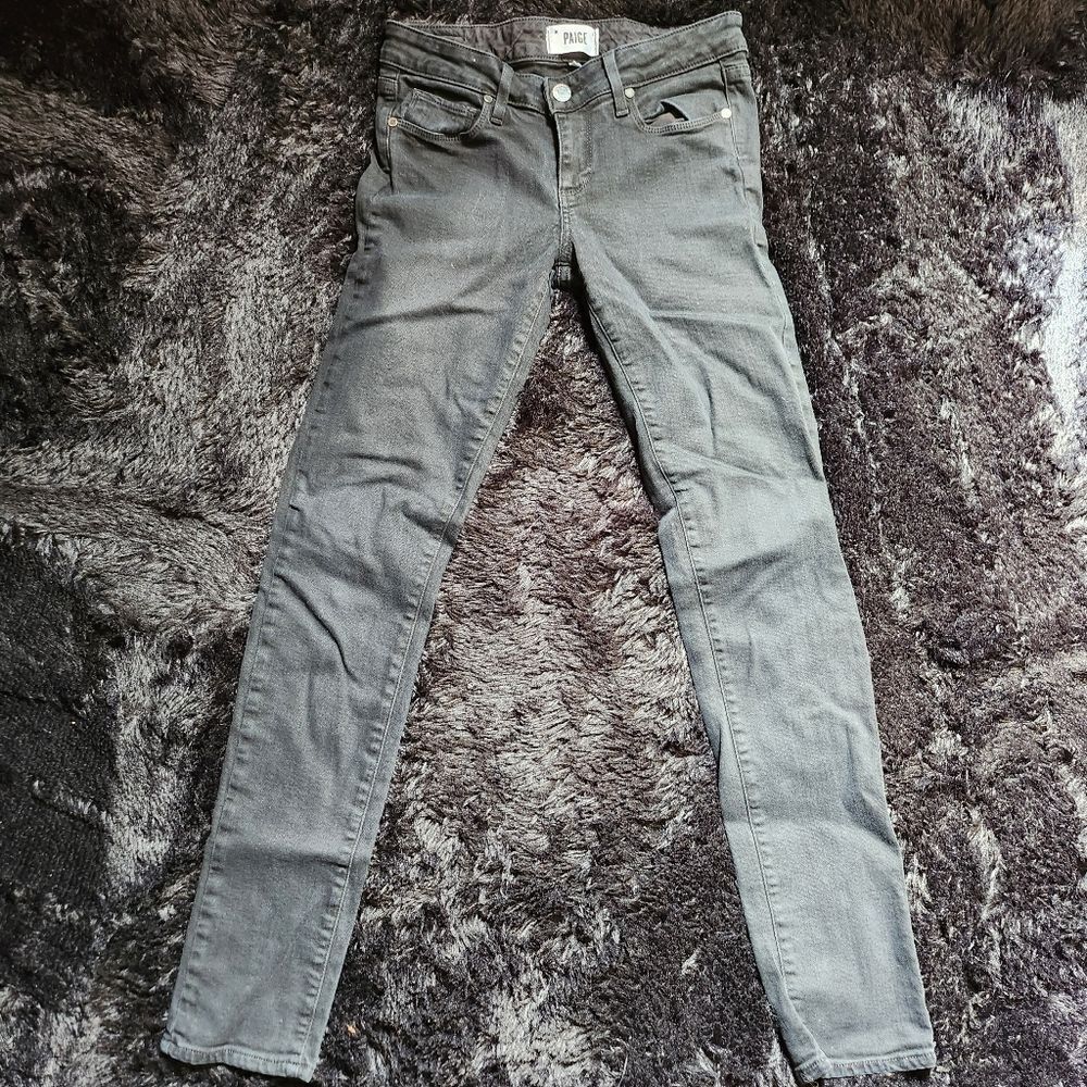 Skyline Skinny Paige Black Jeans
